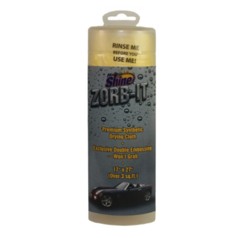 Zorb-It Drying Cloth Chamois w/ tube 17'' x 27'' - Natural