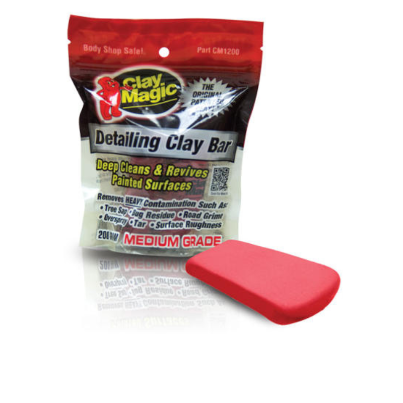 Clay Red (Med) 200gm #CM1200