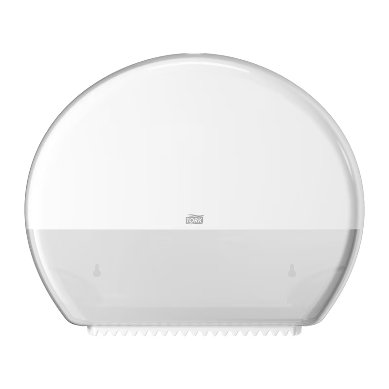 Tork Jumbo Bath Tissue Roll Dispenser, with Reserve White 554020A