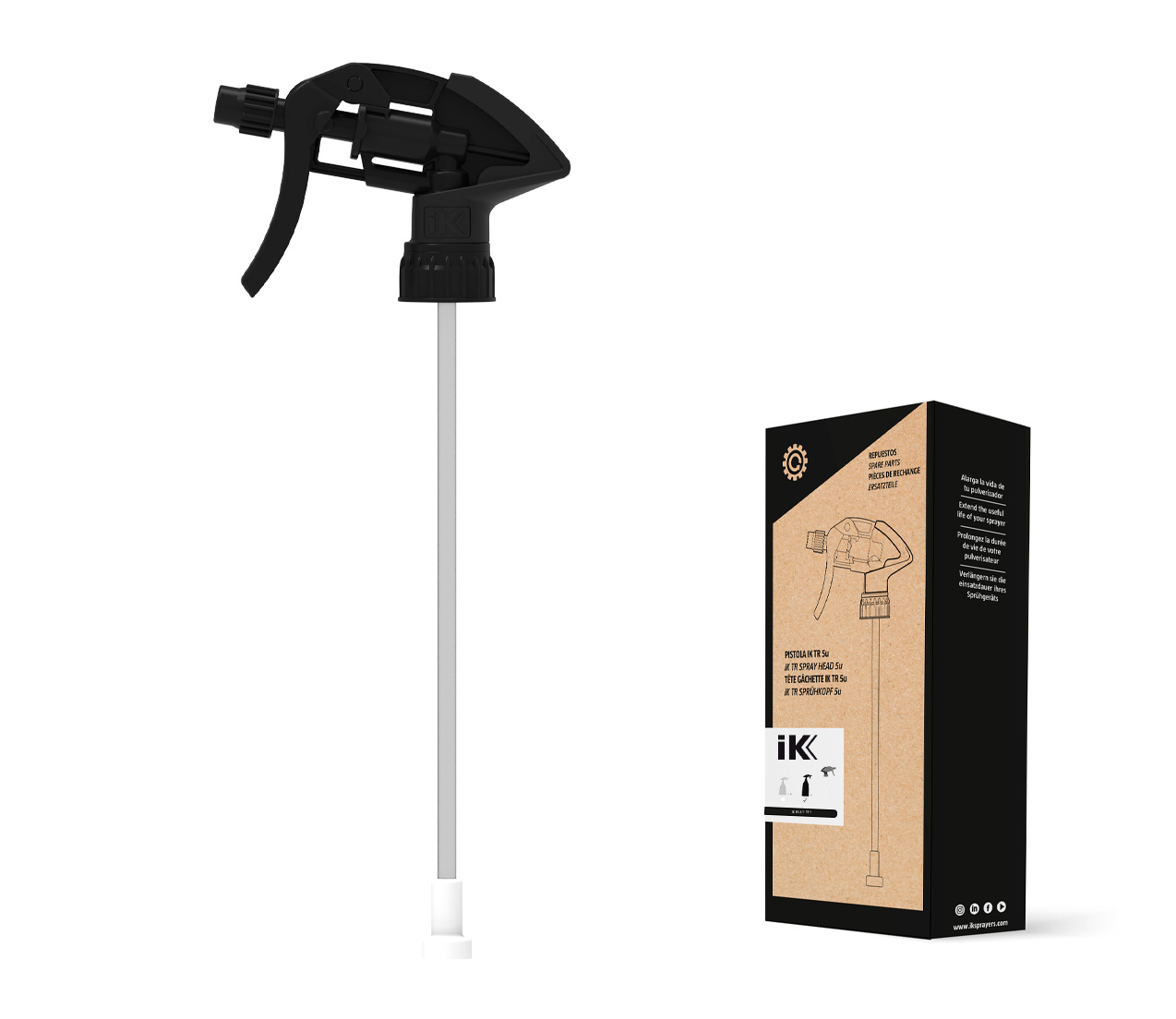 IK Sprayers;  Spray Trigger Head Multi TR1 (5 Triggers)